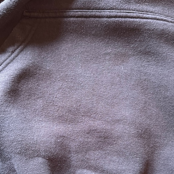 Brown Pullover Hoodie with Circular Design - Picture 4 of 5